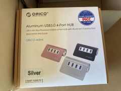 Quantity of 9 x Orico USB 3.0 Hubs - 3