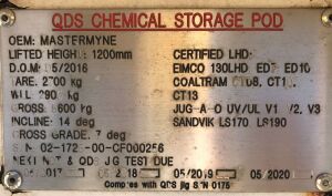 QDS Chemical Storage Pod - 2